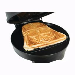 Uncanny Brands Star Wars Darth Vader American Waffle Maker, Black Stainless Steel thumbnail 4