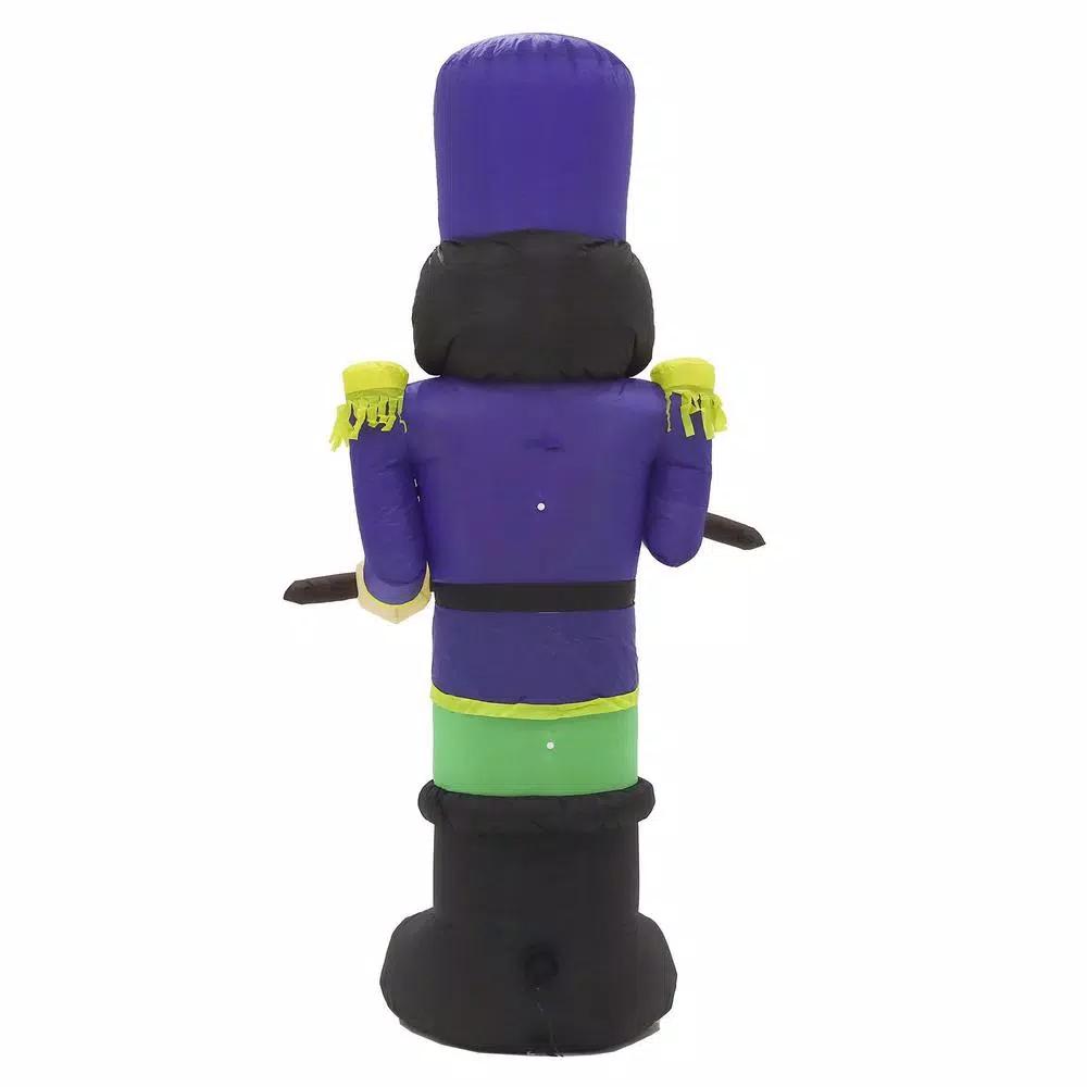 Luxen Home 7 ft. Nutcracker Drummer LED Lighted Holiday Inflatable