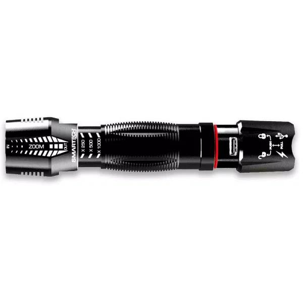 Smartech Products DuoTec HPR-1000 1000 Lumens Rechargeable LED Flashlight & 3500 mAh Power Bank