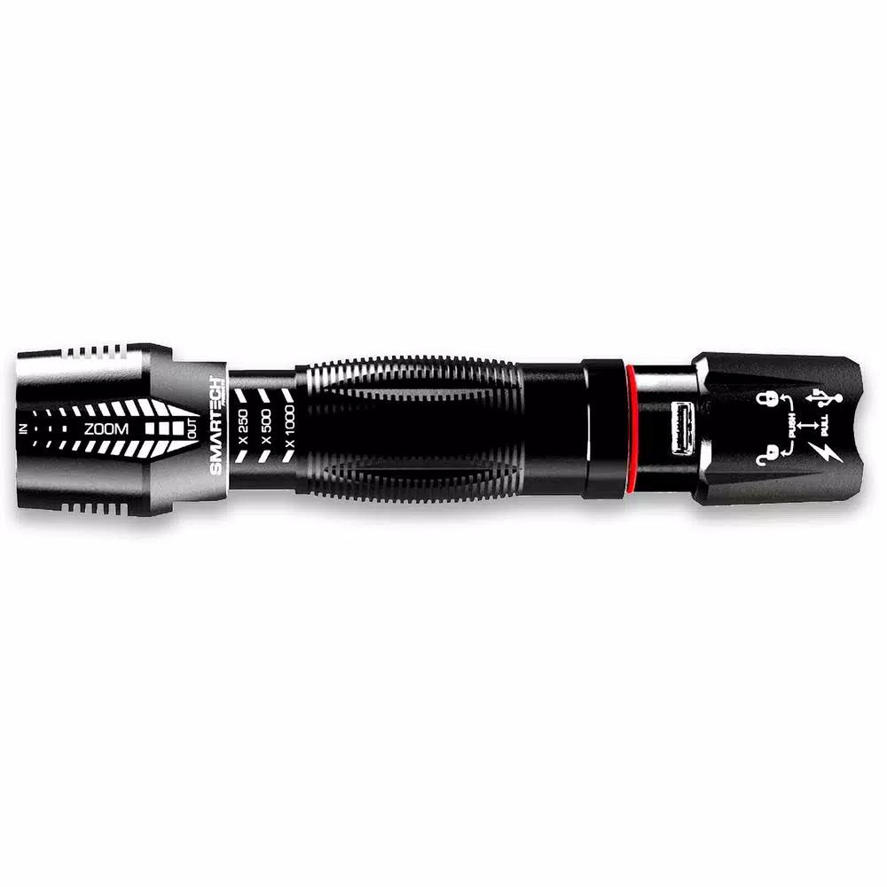 Smartech Products DuoTec HPR-1000 1000 Lumens Rechargeable LED Flashlight & 3500 mAh Power Bank