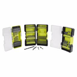 RYOBI 120-Piece Drill and Impact Rated Drive Bit Set with Black Oxide Bits thumbnail 1