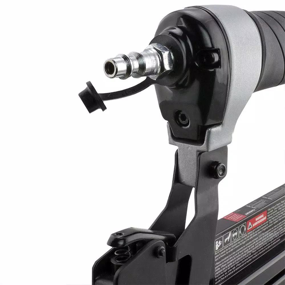 Husky 18-Gauge 2-in-1 Pneumatic Brad Nailer and 1/4 in. Narrow Crown Stapler Combo
