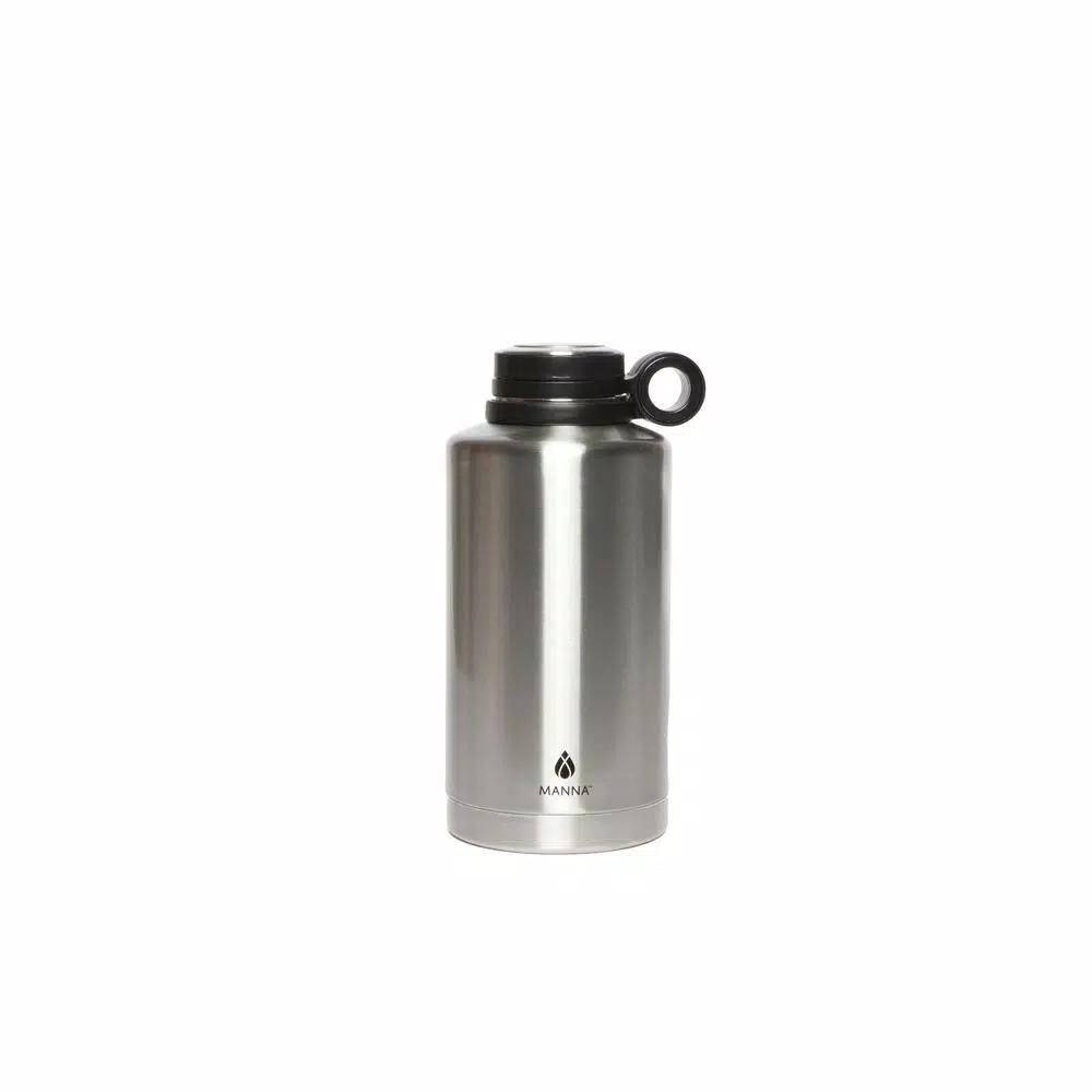 Manna 64 oz. Stainless Steel Vacuum Insulated Growler - Double Wall Leak-Proof Beverage Container