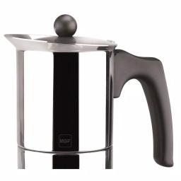 Magefesa Genova 6-Cup Stainless Steel Stovetop Espresso Coffee Maker thumbnail 3