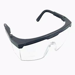 Unbranded Instapark SG-20 General Purpose Safety Protective Goggles, Clear Lens, Black Frame (12-Pack) thumbnail 2
