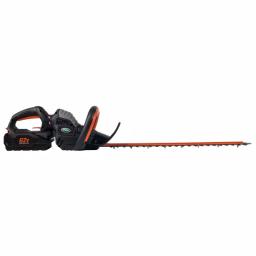 Scotts 24 in. 62V Cordless Brushless Hedge Trimmer Kit with 2.5 Ah Battery and Fast Charger thumbnail 3