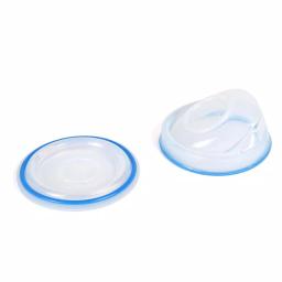 Creative Home Silicone Collapsible Food Storage Bowl with Leak-Resistant Lid, 16 oz thumbnail 3