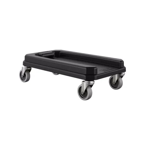 Suncast Commercial Slim Resin Trash Can Dolly