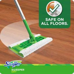 Swiffer Sweeper Dry Cloth Refills with Gain Original Scent, 37-Count, 4-Pack thumbnail 4