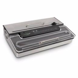 NutriChef Kitchen Pro Stainless Steel Food Vacuum Sealer System with Vacuum Bags and Roll thumbnail 1