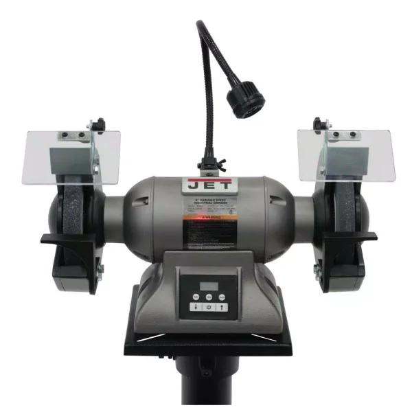 Jet IBG-8VS 8 in. Variable Speed Industrial Bench Grinder, 1 HP, 3600 RPM