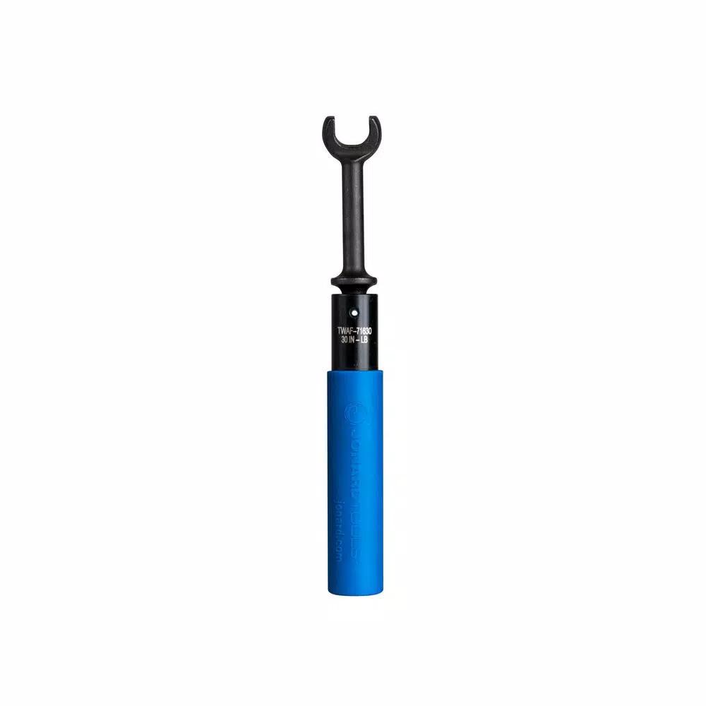Jonard Tools 7/16 in. 30 in-lb Torque Wrench with Black Oxide Finish
