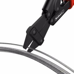 Stalwart 8 in. Mini Wire and Bolt Cutters with Compound Action Hinge thumbnail 4