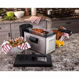 Hamilton Beach 3 Qt. Stainless Steel Deep Fryer with Digital Timer thumbnail 6