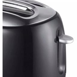 Brentwood Appliances TS-270BK Retro 2-Slice Extra-Wide Slot Toaster, Black thumbnail 3