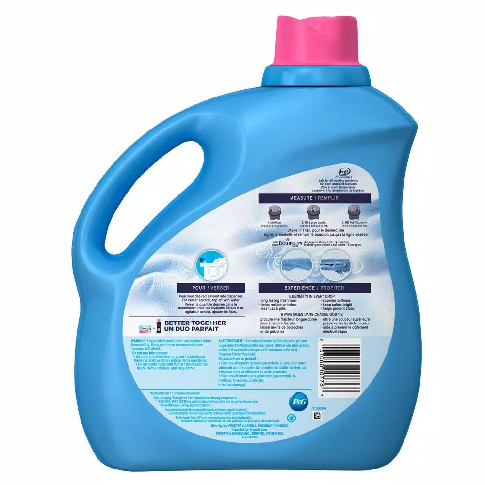 Downy April Fresh Liquid Fabric Softener, 129 oz (150 Loads)