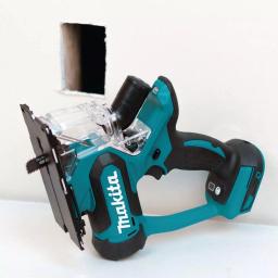 Makita 18V LXT Brushless 9 in. Drywall Sander Kit with Bonus Cut-Out Saw (XLS01T + XDS01Z) thumbnail 4