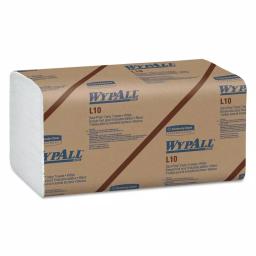 WypAll L10 Sani-Prep Dairy Towels, 1-Ply, 10.5 x 9.37 in, 2400 Sheets (12 Packs of 200) thumbnail 1