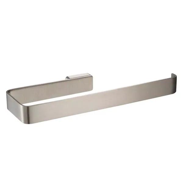 KRAUS Stelios Brushed Nickel Towel Ring - Solid Brass Hand Towel Holder