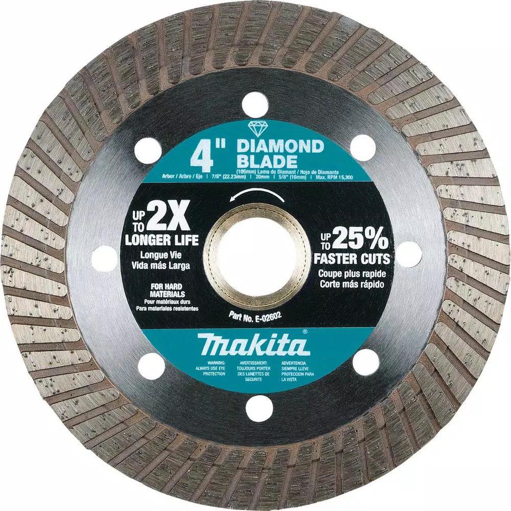 Makita 4 in. Turbo Diamond Blade for Hard Materials