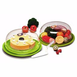 Ozeri INSTAVAC Ready-Serve Domed Food Storage Container Set, 4-Piece BPA-Free Vacuum Seal Nesting Set thumbnail 2