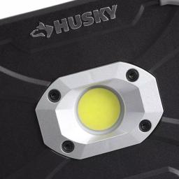 Husky 700 Lumens LED Utility Light with 180° Foldable Handle - Black thumbnail 4