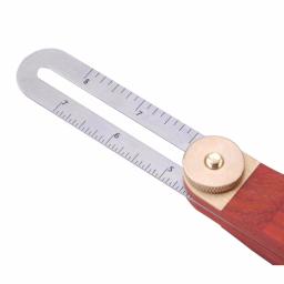 Steel Core 8 in. Try Square and 9 in. Sliding T-Bevel Set with Hardwood Handle and Stainless Steel Blades thumbnail 4