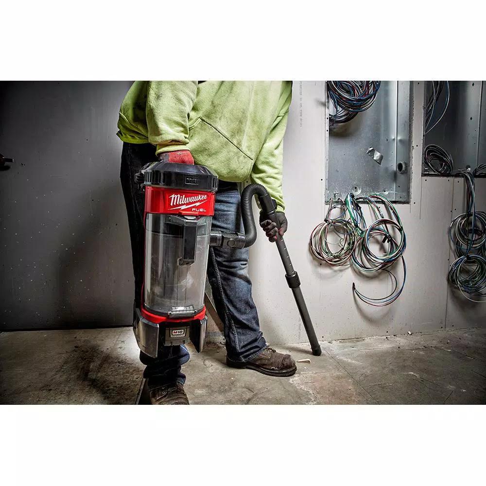 Milwaukee M18 FUEL 18V Brushless Jig Saw and 3-in-1 Backpack Vacuum Combo Kit with (2) 6.0Ah Batteries