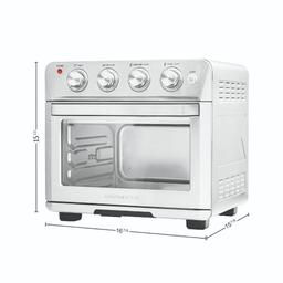 Ovente 1700W Stainless Steel Multi-Function Air Fryer Rotisserie Convection Oven & Dehydrator, 25L thumbnail 8