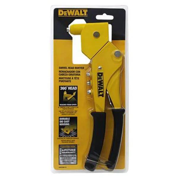 DEWALT DWHTMR77C 6 in. Swivel Head Riveter Tool