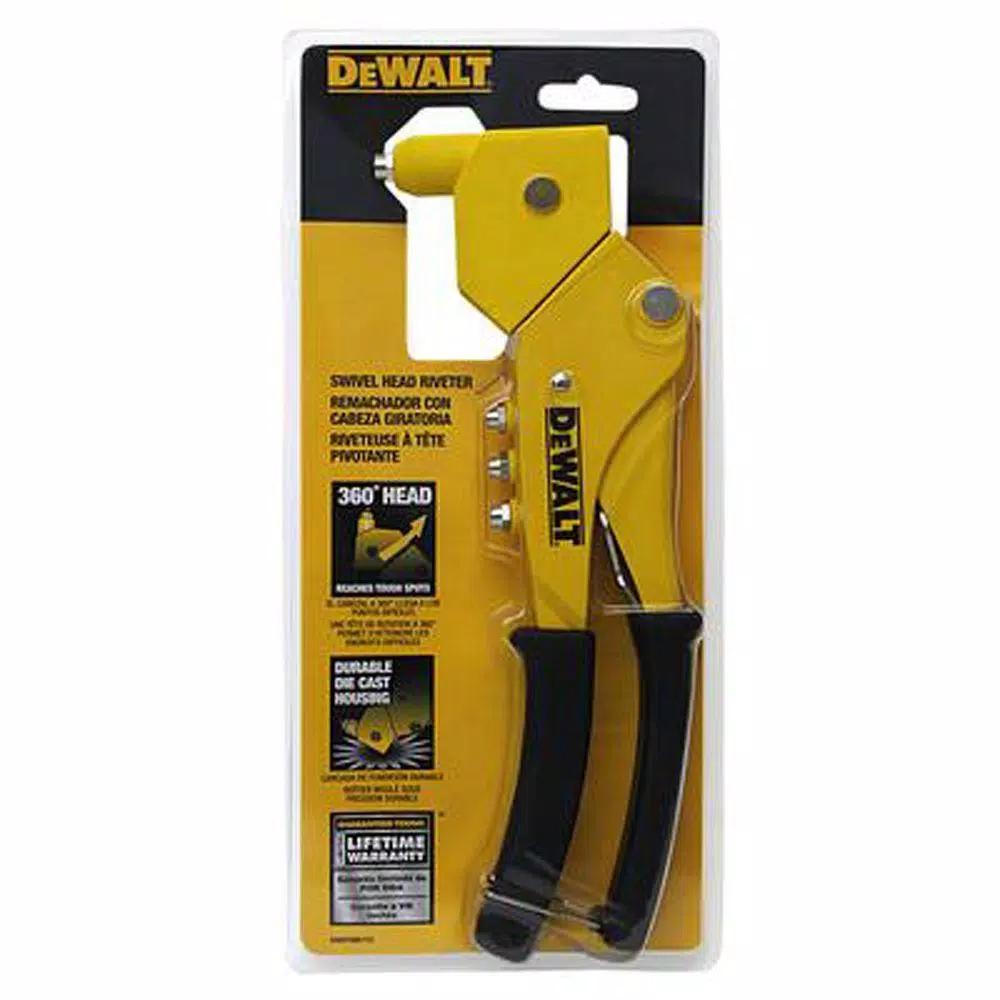 DEWALT DWHTMR77C 6 in. Swivel Head Riveter Tool