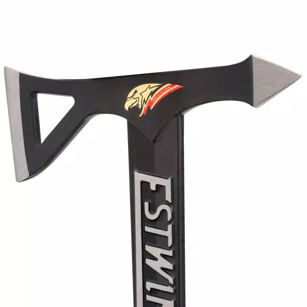 Estwing Black Eagle Tomahawk Axe with Durable Leather Grip