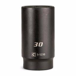 Capri Tools 30 mm 6-Point Metric Deep Impact Socket, 1/2 in. Drive thumbnail 1