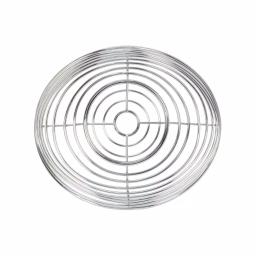 Spectrum Opus Chrome Steel Fruit Bowl - Decorative Countertop Produce & Bread Basket thumbnail 4