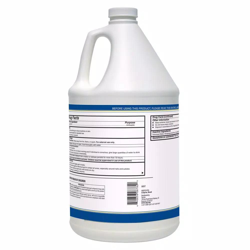 Unbranded 60% Alcohol Instant Hand Sanitizer Gel, Citrus Scent, 128 oz.