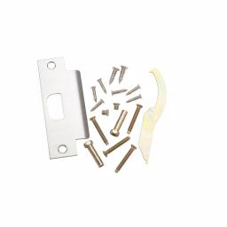 Global Door Controls Global Commercial Grade Eiffel Style Privacy Lever Set, Brushed Chrome, ANSI Grade 2 thumbnail 3