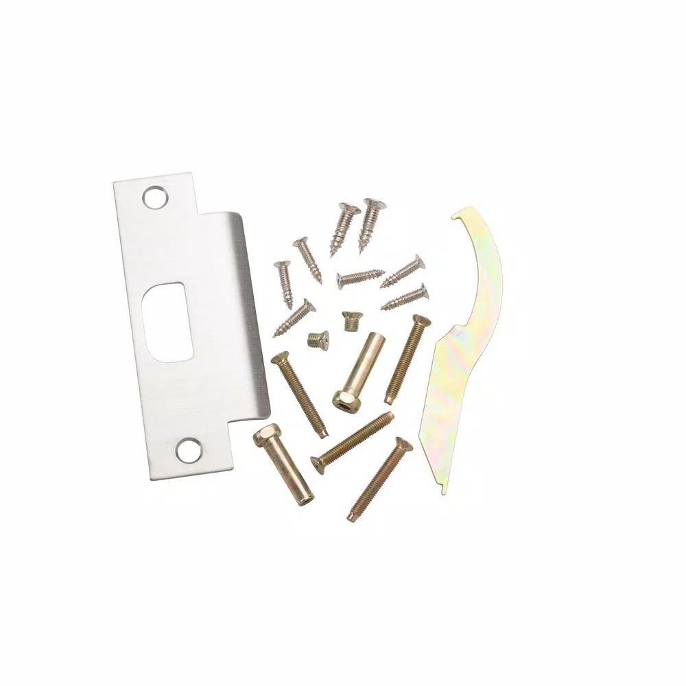 Global Door Controls Global Commercial Grade Eiffel Style Privacy Lever Set, Brushed Chrome, ANSI Grade 2