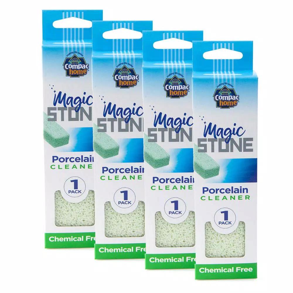 Unbranded Magic-Stone Porcelain Cleaning Stick - Eco-Friendly Ceramic & Stone Cleaner (4-Pack)