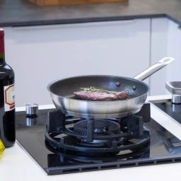 1829 Carl Schmidt Sohn PRO-X 8 in. Satin Stainless Steel Nonstick Skillet, PFOA-Free, Induction Compatible thumbnail 4