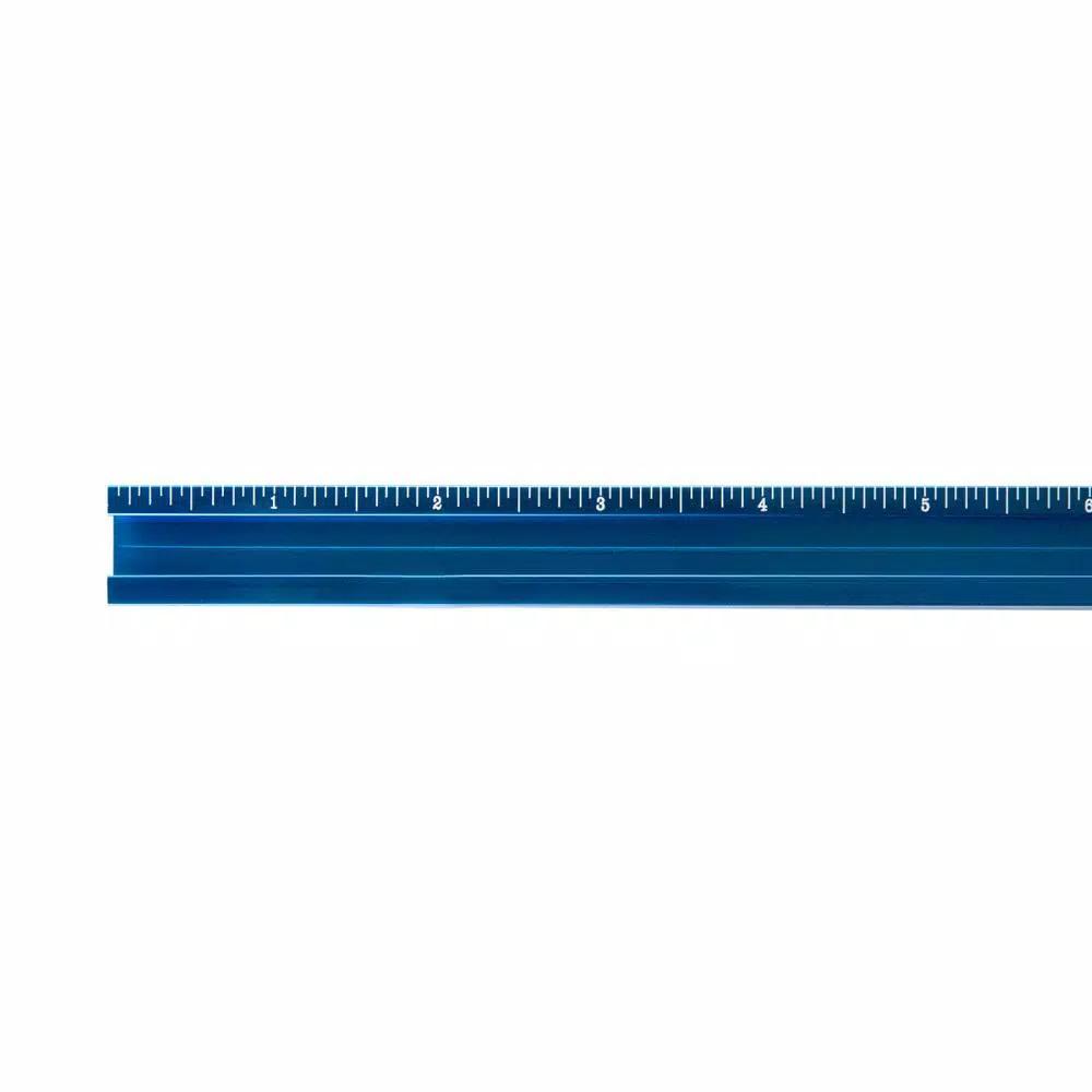 POWERTEC 24 in. Aluminum Multi T-Track Fence for Woodworking Jigs and Fixtures