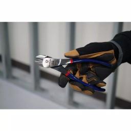 Southwire 8 in. High-Leverage Angled Head Diagonal Cutting Pliers with Dip Grip thumbnail 2