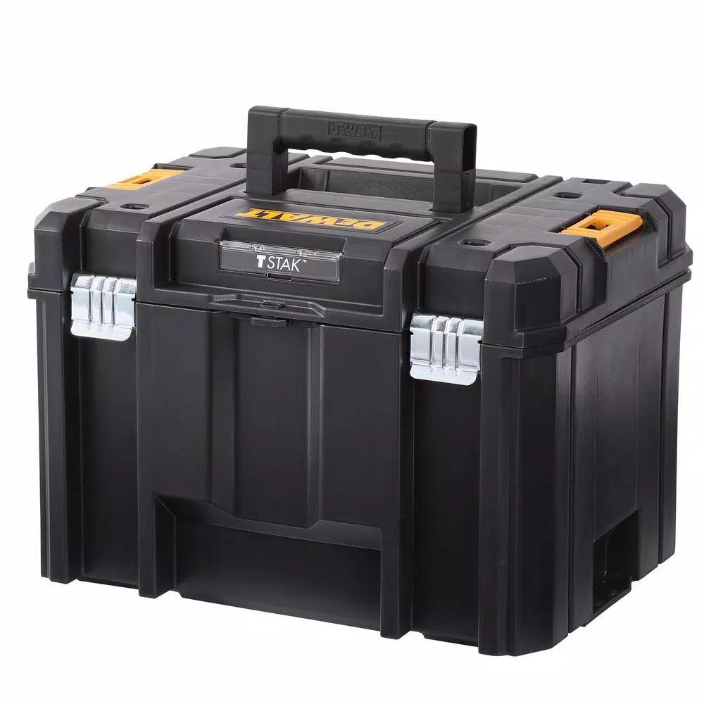 DEWALT 20V MAX Green Beam Self-Leveling Rotary Laser Level Kit with (3) 2Ah Batteries & TSTAK Case