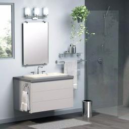Gatco Latitude II 1-Bar Wall Mounted Towel Rack, Satin Nickel thumbnail 4