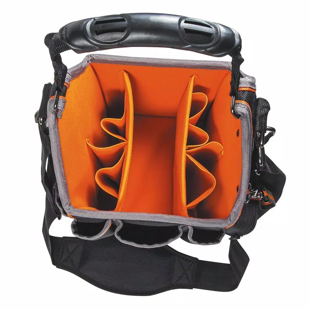 Klein Tools 3-Piece Tradesman Pro Tool Set with 8-Inch Tote, Long Nose Pliers, and 6-in-1 Multi-Nut Driver