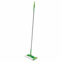 Swiffer Sweeper Dry and Wet Mop Starter Kit, Flat Mop with Aluminum Handle (Case of 3) thumbnail 1