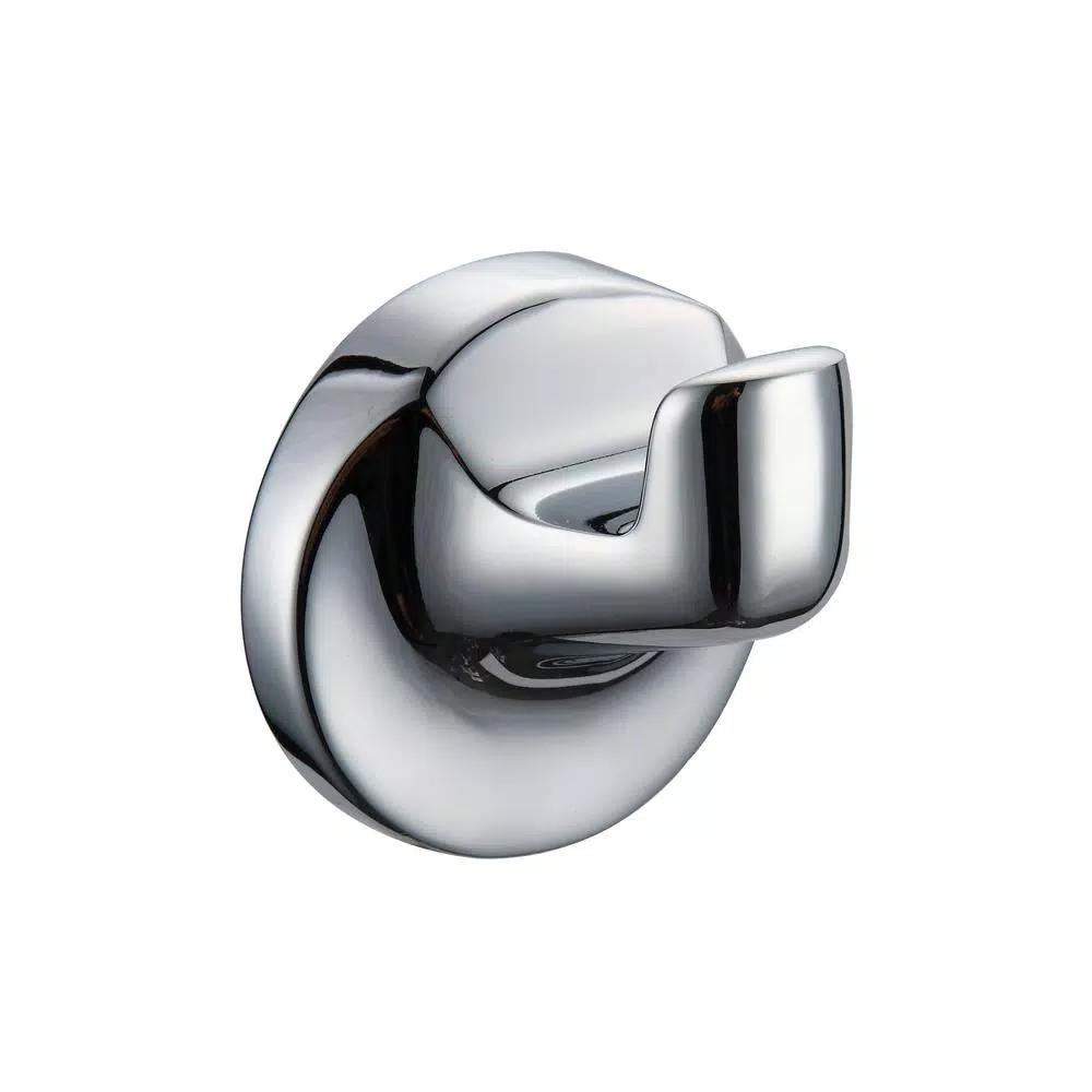 Design House Alta Bay 4-Piece Bathroom Hardware Accessory Kit, Polished Chrome