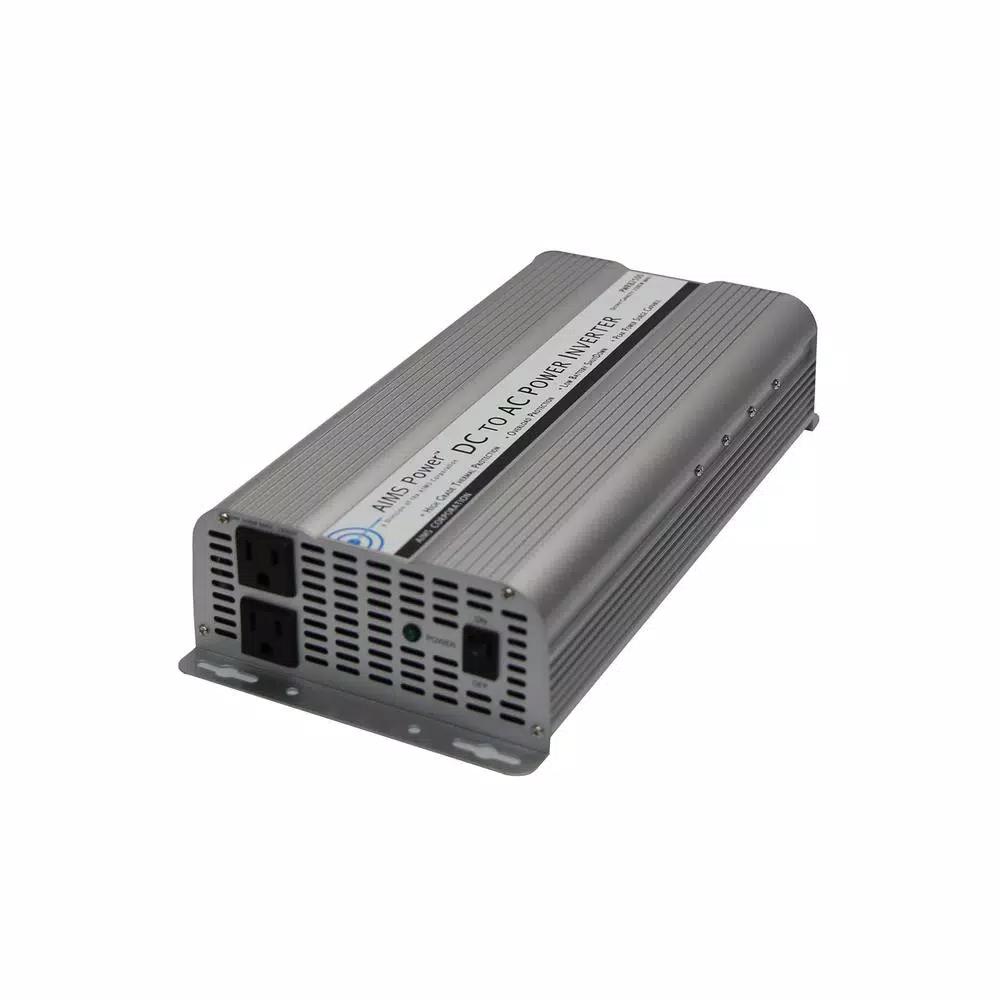 AIMS Power 2500-Watt Modified Sine Wave Power Inverter, 12V DC to 120V AC