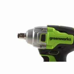 Greenworks 24V Cordless Brushless 1/2 in. Impact Wrench, Tool Only thumbnail 6