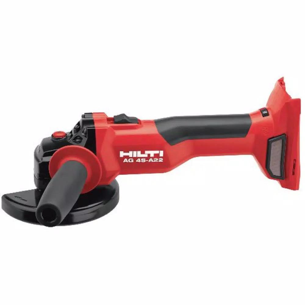 Hilti AG 4S-A22 22V Cordless Brushless 5 in. Angle Grinder with Kwik Lock (Tool Only)