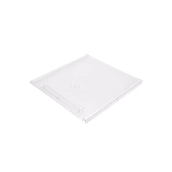 Rev-A-Shelf Large Translucent Bread Drawer Cover Kit - Adjustable Plastic Drawer Organizer
